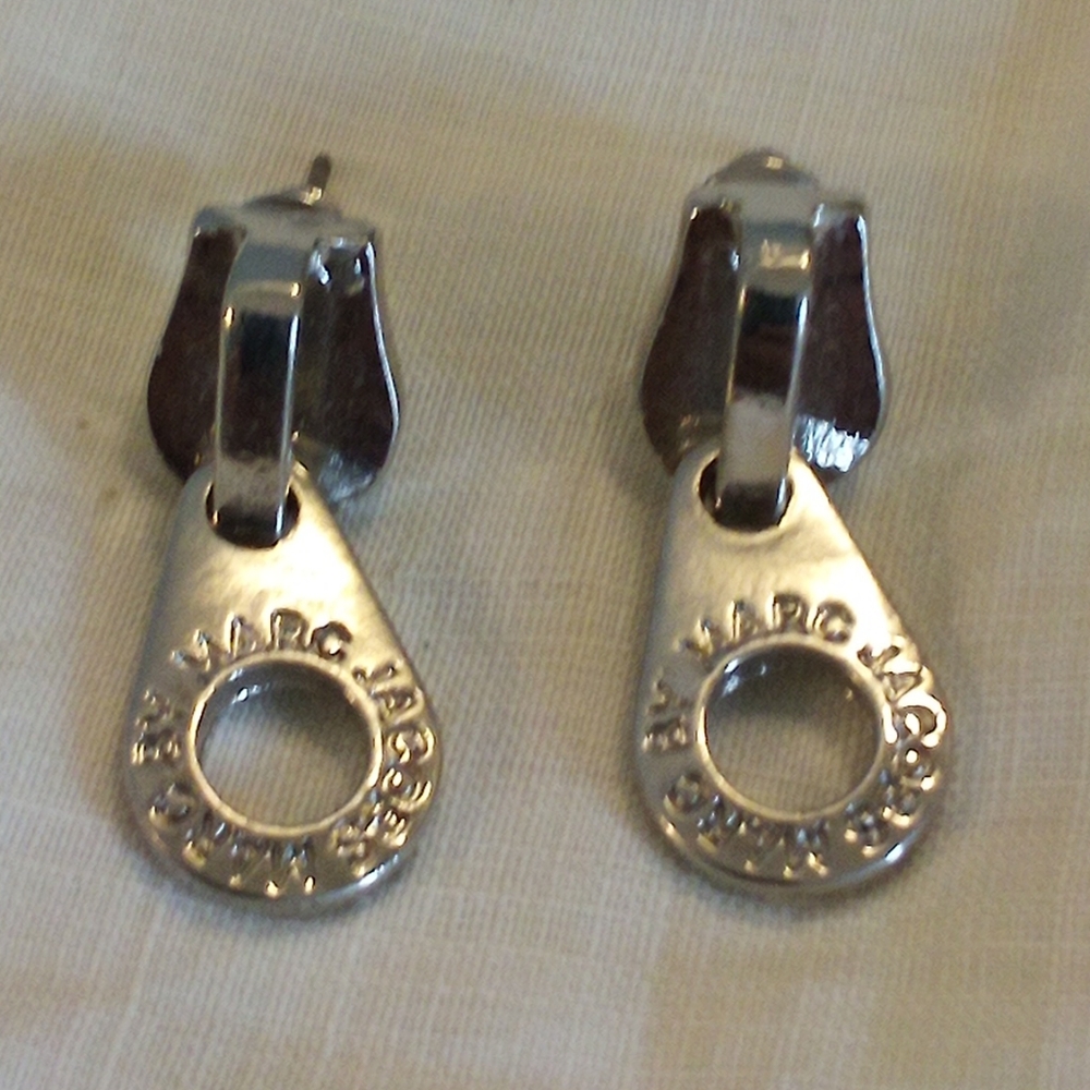 Marc By Marc Jacobs Silver Earrings - Picture 2 of 7